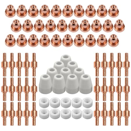 Longevity PT-31 Plasma Torch SMALL Consumables, 80-Piece Kit